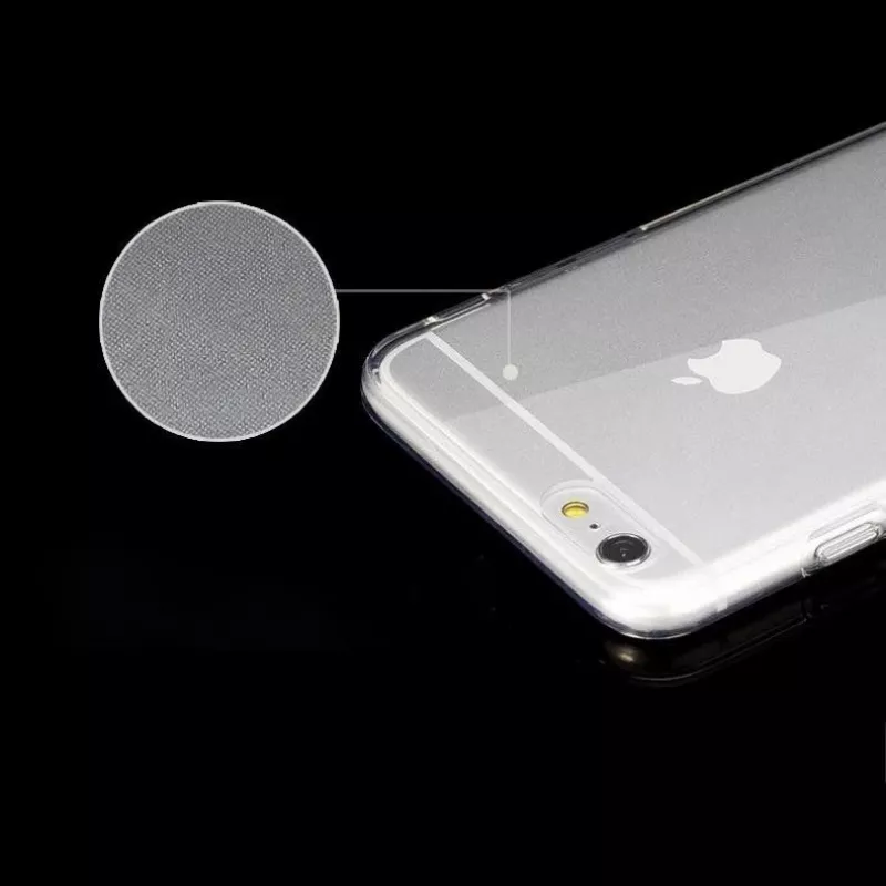 Hurtel Ultra Clear 0.5mm Case Gel TPU Cover für iPhone 12 Pro / iPhone 12 Transparent