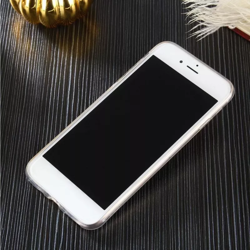 Hurtel Ultra Clear 0.5mm Case Gel TPU Cover für iPhone 12 Pro / iPhone 12 Transparent