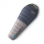 Husky DOPY Daunenschlafsack -25°C, 85x220 cm, 1,69 kg, Blau/Grau