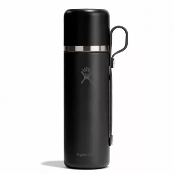 Hydro Flask 28 oz Hot Flask and Cup (828 ml) - Schwarz