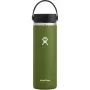 Hydro Flask 591ml Wide Mouth Flex Cap 20OZ Olive