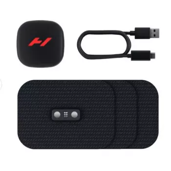 Hyperice Venom Go Tragbares Wärme- & Vibrationsgerät, 3 Heizstufen, 3 Vibrationsmodi, Bluetooth-fähig, USB-C wiederaufladbar