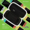 Hyperkin M07541-MTCN Hard Shell Case, Grün, Mehrfarbig, PEVA, für Nintendo Switch Lite, stoßfest, wasserabweisend, Tragetasche