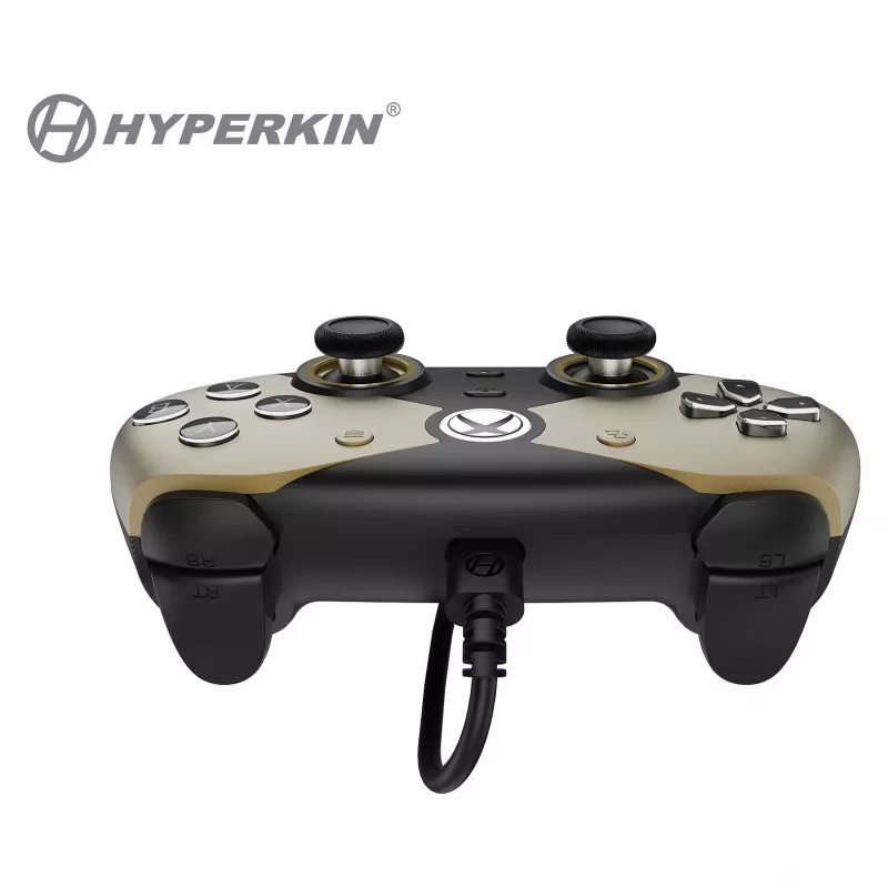 Hyperkin The Competitor Kabelgebundener Controller für Nintendo 64 - Gold