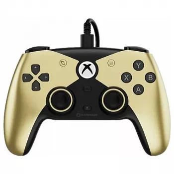 Hyperkin The Competitor Kabelgebundener Controller für Nintendo 64 - Gold