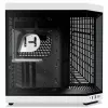 Hyte Y70 Panda Mid Tower Gehäuse mit 14.1 inch Touchscreen, gehärtetem Glas, Schwarz/Weiß