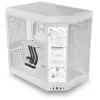HYTE Y70 Touch Mid-Tower Gehäuse, Weiß, 14,1 inch LCD-Touchscreen, gehärtetes Glas, E-ATX/ATX/mATX/Mini-ITX