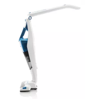 Hyundai VC 914 2-in-1 Stick- & Handstaubsauger, Akku, Trocken, HEPA, beutellos, 0,5 L, Weiß/Blau