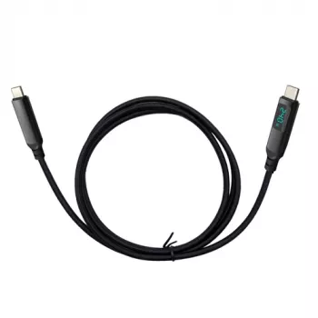 I-TEC Thunderbolt 4/USB4 Class Pro Kabel 240W mit LCD 40 Gbps 150 cm