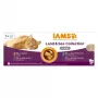 IAMS Senior Meat & Fish Mix in Gelee Nassfutter für Katzen – 48 x 85 g Beutel