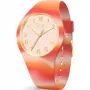 ICE Damenuhr 22600 (28 mm) - Pinkes Silikonarmband, Quarz Analog, 10 ATM wasserdicht