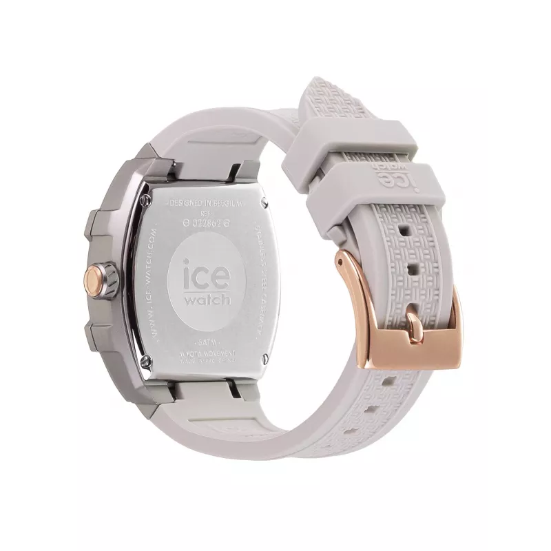 ICE Damenuhr 22862 (35mm) - Lotus Pastell Lila/Rosa Silikon Quarz