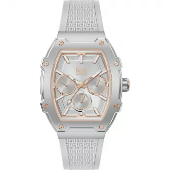 ICE Damenuhr 22862 (35mm) - Lotus Pastell Lila/Rosa Silikon Quarz