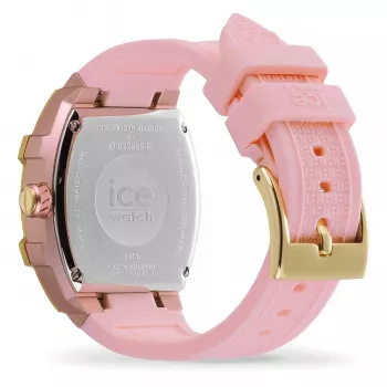 ICE Damenuhr 22863 (35mm) - Zifferblatt in Nude, Silikonarmband, Quarzwerk