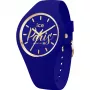 ICE Damenuhr 23249 (34 mm) - Quarz Analog, Silikonarmband, Pink & Weiß