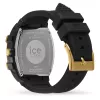 ICE Damenuhr 23319 (36mm) - Pinkes Silikonarmband, Quarz-Analog, 10 ATM wasserdicht