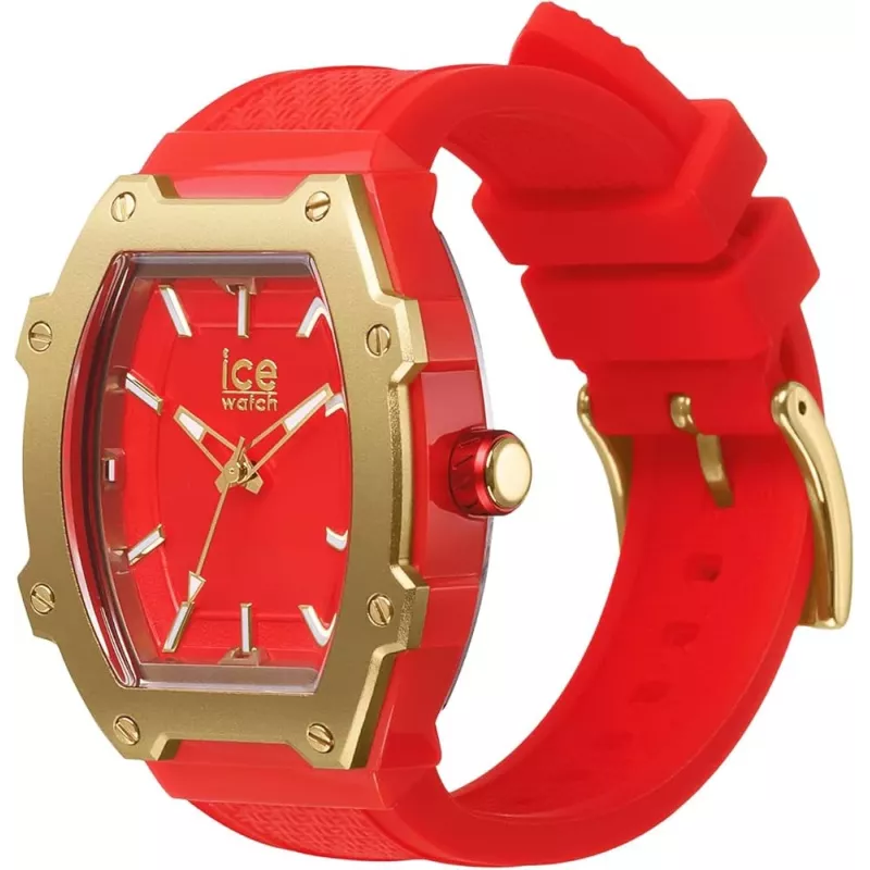 ICE Damenuhr 23320 (36 mm) - Pinkes Silikonarmband, Quarz Analog