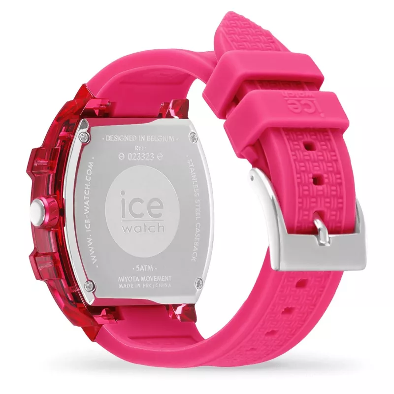ICE Damenuhr 23323 36mm Pink Silikon Quarz