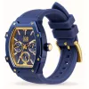 ICE Damenuhr 23802 (45mm) - Weißes Silikonarmband, Quarz Analog