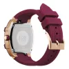 ICE Damenuhr 23806 (45mm) - Pinkes Silikonarmband, Quarz-Analog, 10 ATM wasserdicht