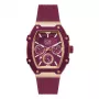 ICE Damenuhr 23806 (45mm) - Pinkes Silikonarmband, Quarz-Analog, 10 ATM wasserdicht