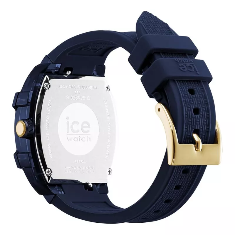 ICE Damenuhr 23995 45mm Pink Quarz Analog Ice-Ramic Silikonarmband 10 ATM