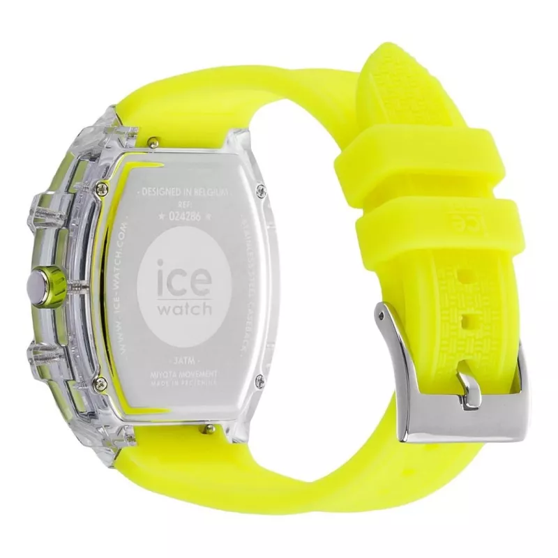 ICE Damenuhr 24286 (45mm) - Pinkes Silikon Quarz Analog