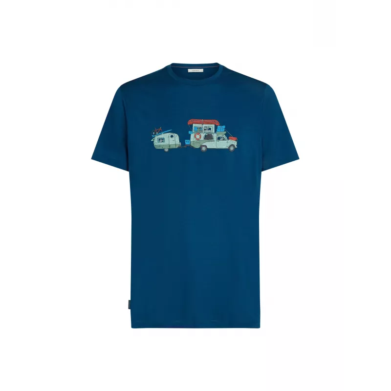 Icebreaker 150 Tech Lite Merino T-Shirt Transportage Atlantis