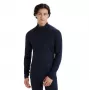 Icebreaker 200 LS Merino Wool Base Layer Thermal Shirt für Herren - Midnight Navy