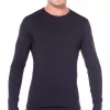 Icebreaker 200 Oasis L/S Crewe - Black (XL)
