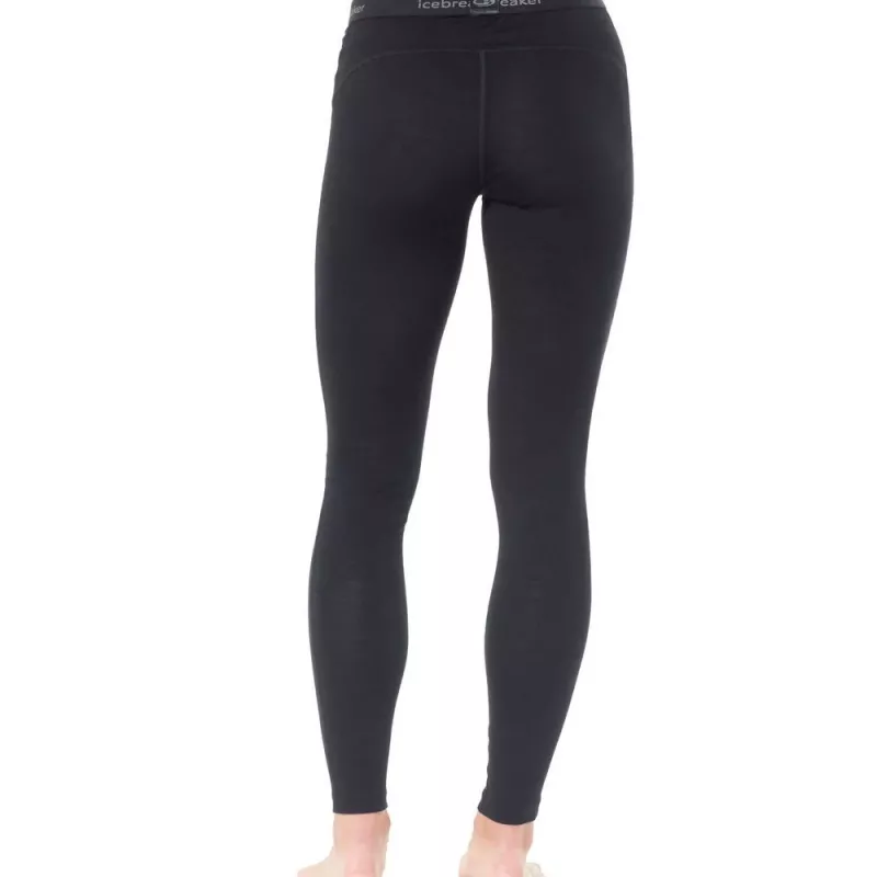 Icebreaker 200 Oasis Leggings Damen Schwarz Größe S