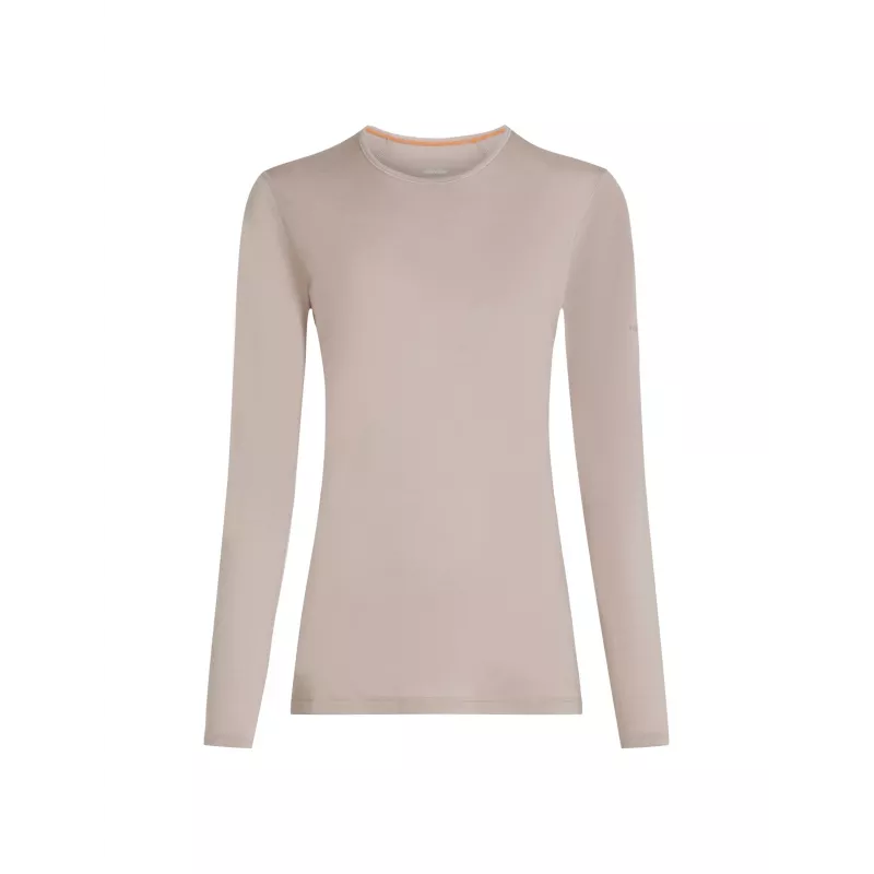 Icebreaker 200 Oasis LS Crew Damen Baselayer Top - Pink Quartz