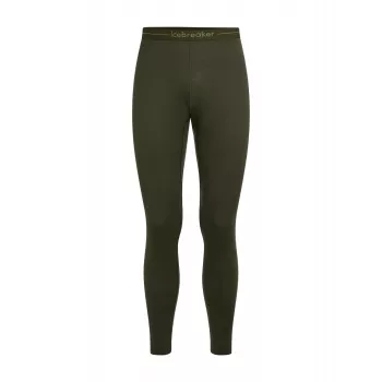 Icebreaker 200 Oasis Herren-Merino-Thermoleggings Dark Loden