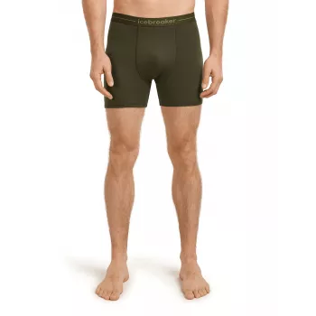 Icebreaker Anatomica Boxers – Dark Loden (Größe M)