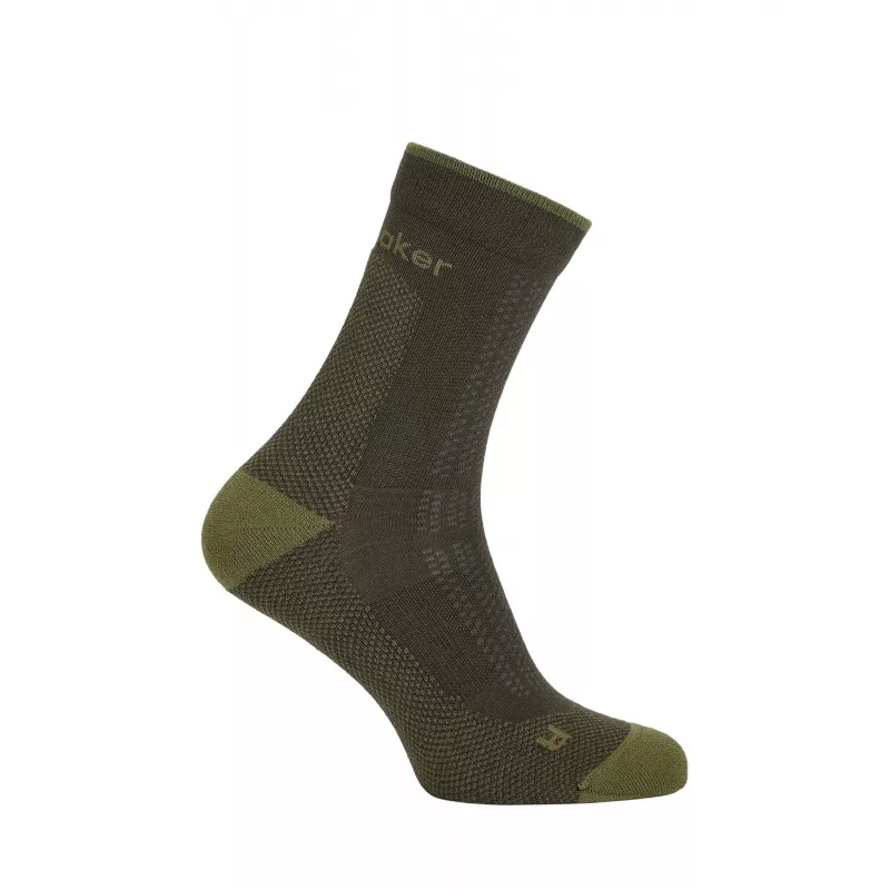 Icebreaker Hike+ Ultralight Quarter Herrensocken Dark Loden