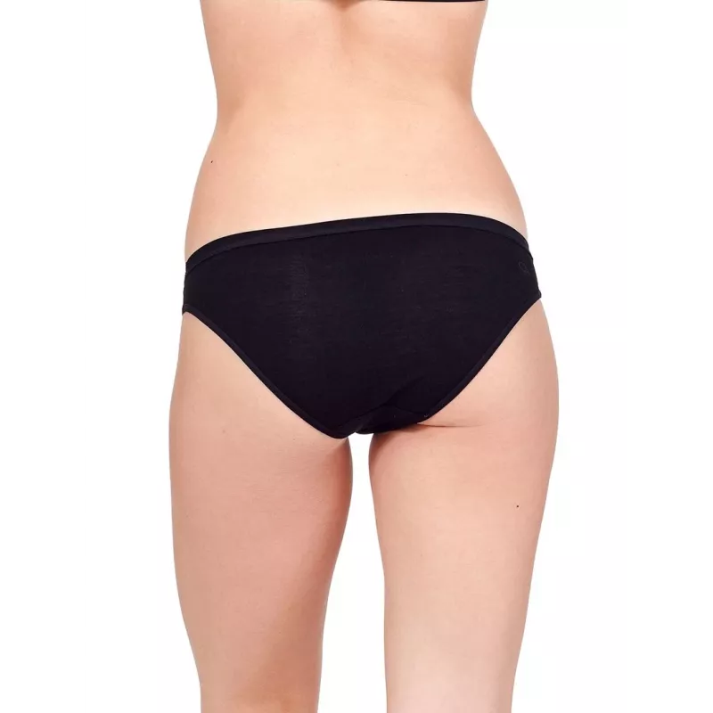 Icebreaker Herren 103164001 Merino Wool Bikini Briefs Schwarz