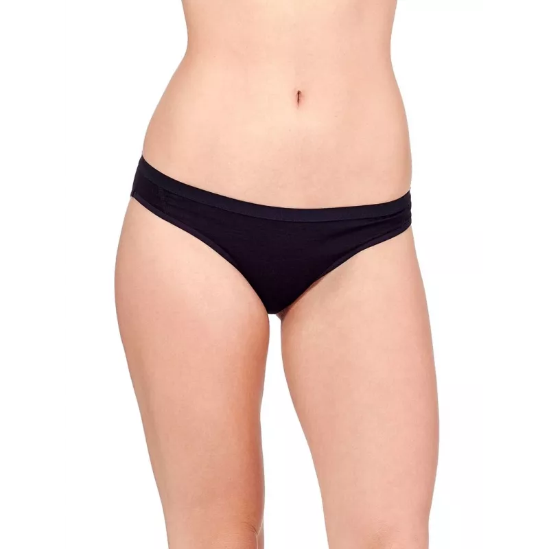 Icebreaker Herren 103164001 Merino Wool Bikini Briefs Schwarz