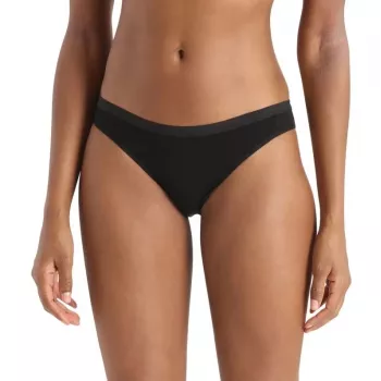Icebreaker Herren 103164001 Merino Wool Bikini Briefs Schwarz