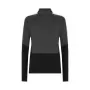 Icebreaker Merino 200 Oasis+ LS Half Zip Hoodie Herren Black/Jet/Undyed