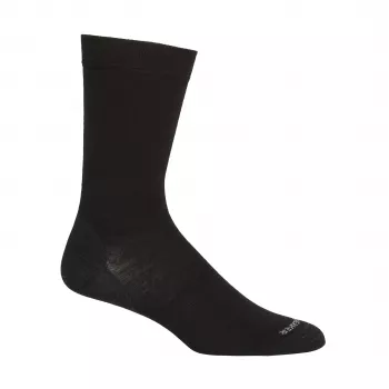 Icebreaker Merino Lifestyle Fine Gauge Crew Socks Herren Schwarz