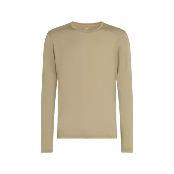 Icebreaker Merino Oasis LS Crew 200 Herren Langarm-Baselayer-Shirt Flagstone