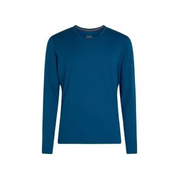 Icebreaker Merino Oasis LS Crew 200 Herren-Thermoshirt Atlantis
