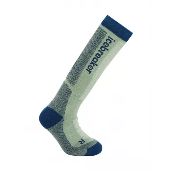 Icebreaker Merino Ski+ Medium OTC Kinder-Socken Seaglass/Atlantis/Snow