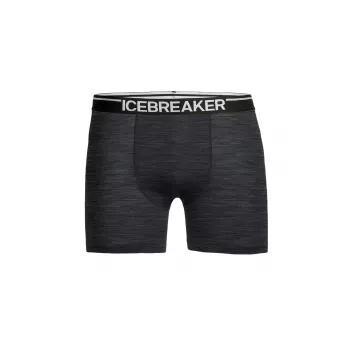 ICEBREAKER Merino Underwear Anatomica Boxers Herren Jet Heather