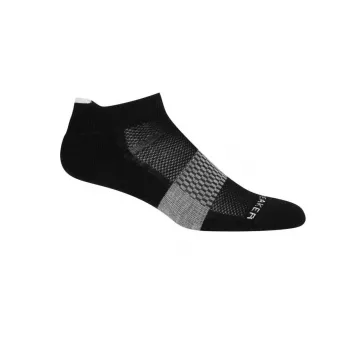 Icebreaker Multisport Light Micro Merino Socken Damen Black/Snow