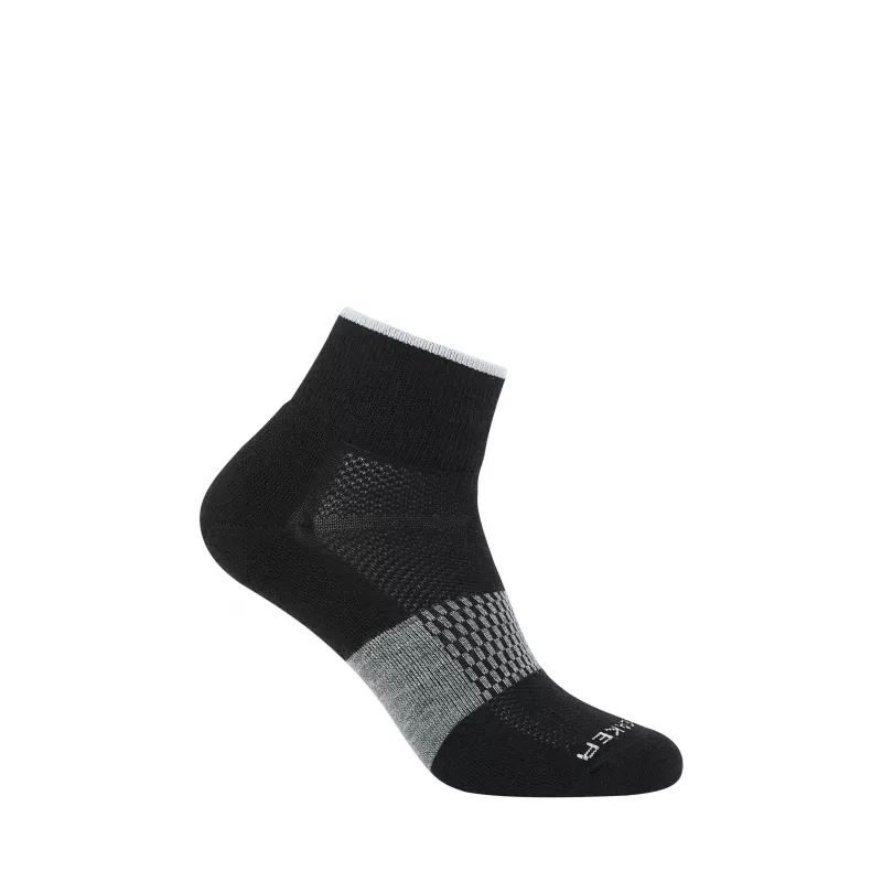 Icebreaker Multisport Light Mini Merino Socken Herren Black/Snow