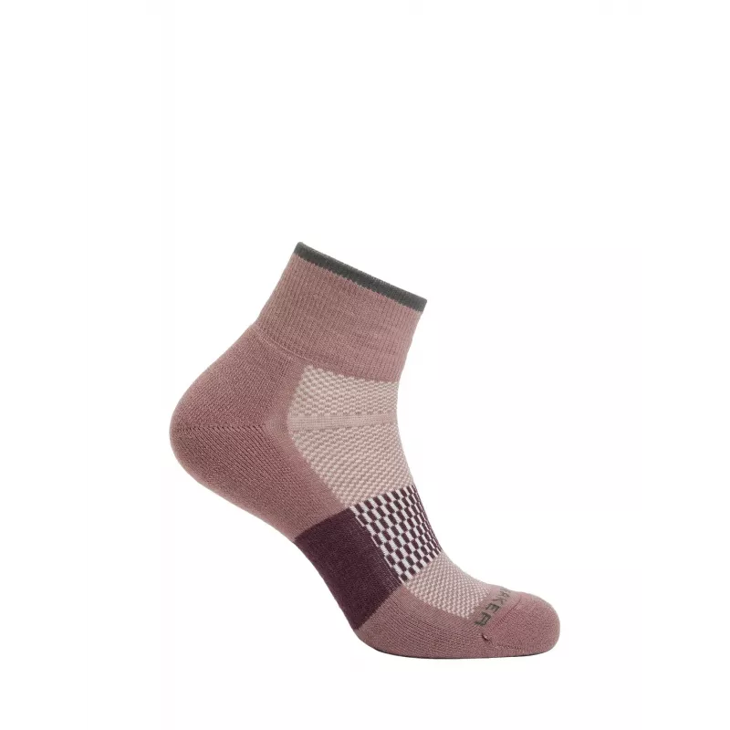 Icebreaker Multisport Light Mini Merino Socken Herren Summit/Obsidian/Java