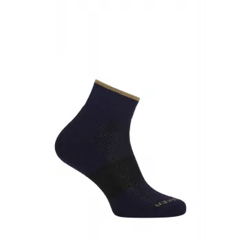 Icebreaker Multisport Light Mini Merino Wool Socks – Herren, Midnight Navy/Cumin