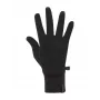 Icebreaker Sierra Handschuhe - Schwarz - Größe L (Large) - 100% Merinowolle - Leichte Unisex-Handschuhe für Wandern und Outdoor-Aktivitäten