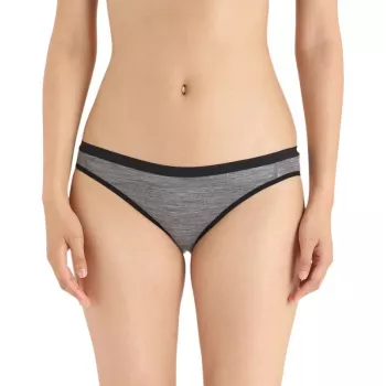 Icebreaker Siren Bikini Damen Gritstone Heather